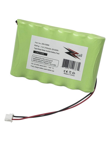 Batería Ni-MH 3700mAh ZZcell para Honeywell 300-03866