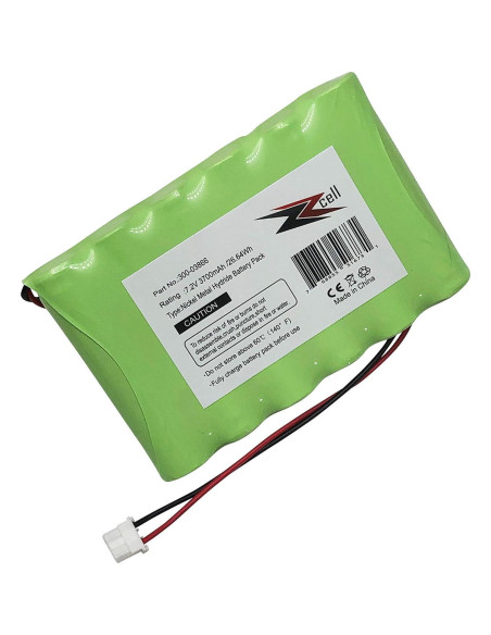 Batería Ni-MH 3700mAh ZZcell para Honeywell 300-03866