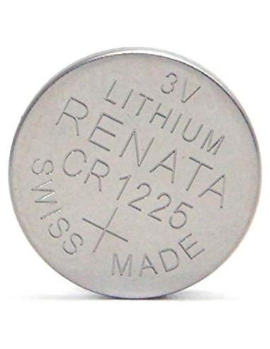 Batería de Litio Renata CR1225 3V 48mAh para Dispositivos