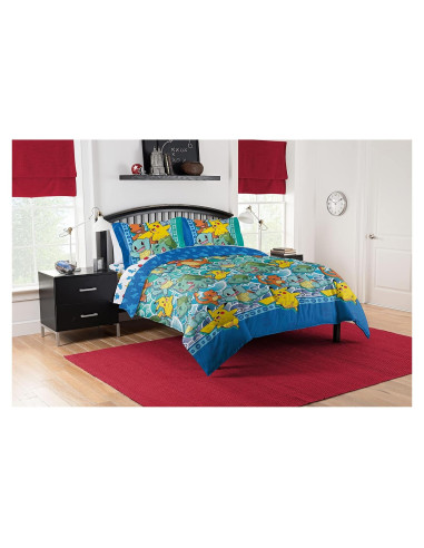 Conjunto de cama completo Northwest Pokemon 5 piezas