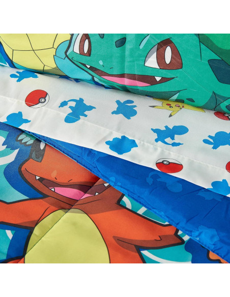Conjunto de cama completo Northwest Pokemon 5 piezas