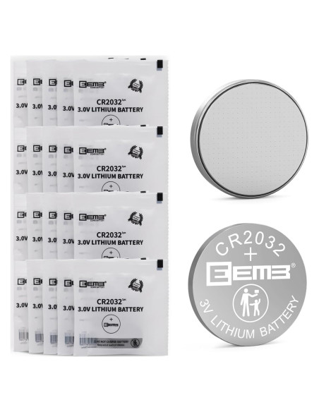Baterías de Litio EEMB CR2032 - Paquete de 20 Unidades 3V