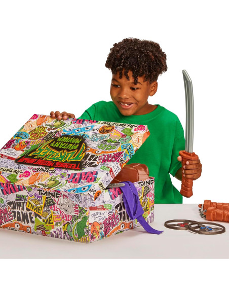 Cofre del Tesoro Tortugas Ninja Adolescentes Playmates - Juego de Roles