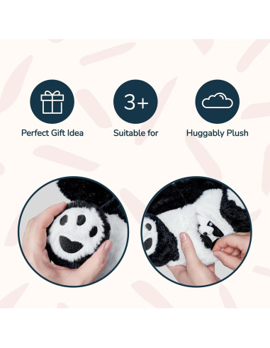 Panda de Peluche Gigante PixieCrush con 4 Panditas