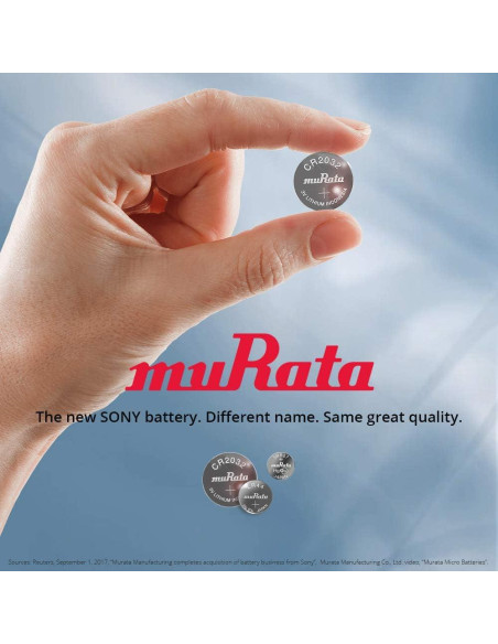 Batería de Óxido de Plata Murata 341 SR714SW 1.55V - 10 Unidades