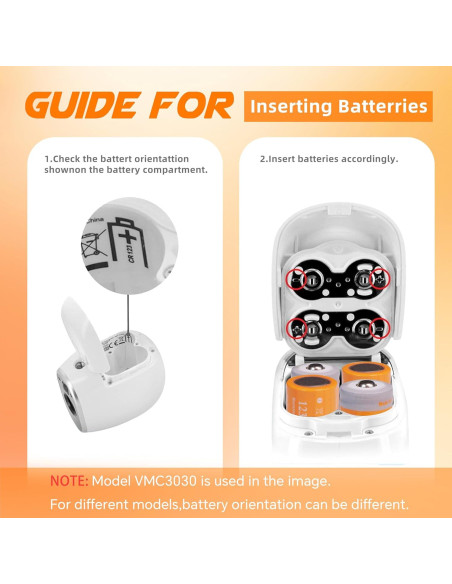 Baterías Recargables CR123A Horbupa Paquete de 4 - 3.7V 800mAh