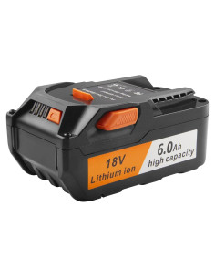 Batería de Litio 18V 6.0Ah Ridgid R840087 Reemplazo Herramientas