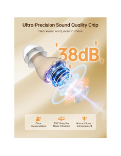 Ayudas Auditivas Recargables Bigprot ZF-M602, 100 Horas 2