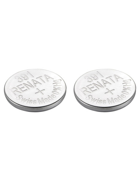 Batería de Reloj Renata 391 1.5V - 2 Unidades