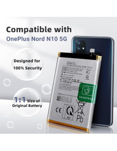 Batería de Reemplazo BLP815 para OnePlus Nord N10 5G 4210mAh 2
