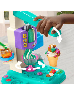 Juego de helados Play-Doh Arcoíris con 7 accesorios 2