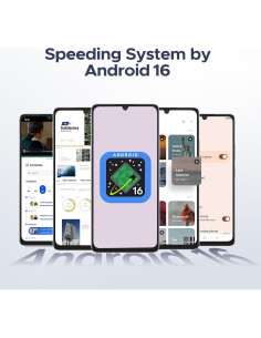 DOOGEE Note 58 Smartphone Android 16 Desbloqueado 32GB+128GB 2