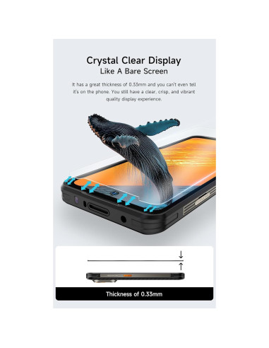 Protector de Pantalla Ulefone Armor 21 - Vidrio Templado 9H