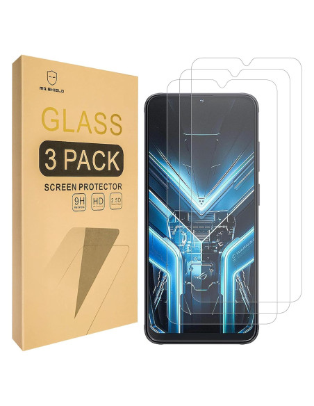 Mr.Shield Protector de Pantalla Cubot X70 Vidrio Templado 3 PCS