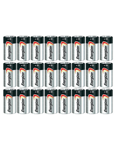 Batería Alcalina D Energizer E95 - 24 Unidades - 3.63 kg