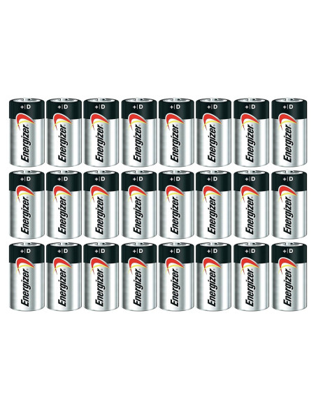 Batería Alcalina D Energizer E95 - 24 Unidades - 3.63 kg