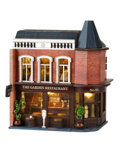 Casa de Muñecas Miniatura Flever D-016 con Muebles DIY