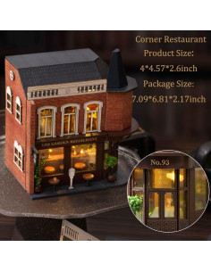 Casa de Muñecas Miniatura Flever D-016 con Muebles DIY 2