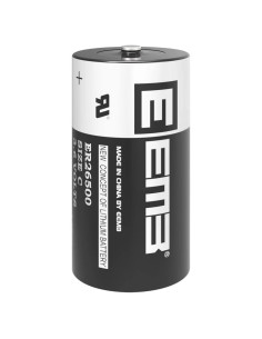 Batería de Litio C EEMB ER26500 3.6V 9000mAh No Recargable