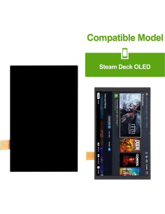 Reemplazo Pantalla LCD Táctil Compatible Steam Deck OLED 2023 2
