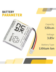 Batería de Reemplazo 702428 para Estuche Sony WF-1000XM4 520mAh 2