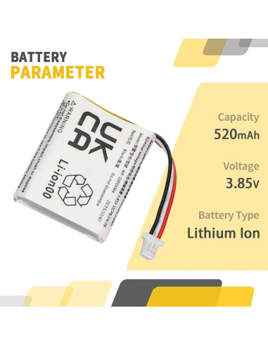 Batería de Reemplazo 702428 para Estuche Sony WF-1000XM4 520mAh