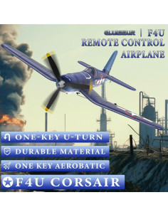 Avión RC GLUISEUR F4U Corsair 35.6 cm para Principiantes 2
