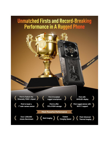 Ulefone Armor 28 Ultra Térmica 5G 32GB RAM 1TB/2TB Android 15