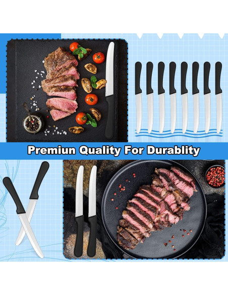Cuchillos de Carne Geelin 50 Piezas 23.5 cm Acero Inoxidable