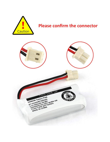 Batería Ni-MH 2.4V 800mAh VANBOW para Teléfonos Inalámbricos