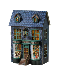 Kit Casa de Muñecas Flever D-001 con Muebles DIY