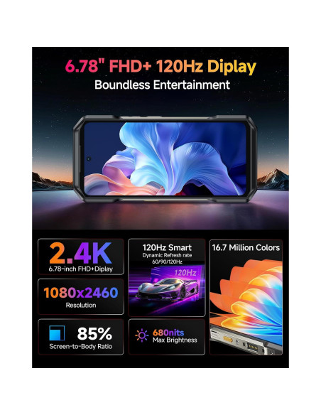 Ulefone Armor 27T Pro 5G Teléfono Resistente 24GB+256GB