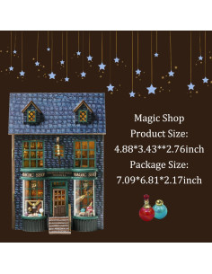 Kit Casa de Muñecas Flever D-001 con Muebles DIY 2