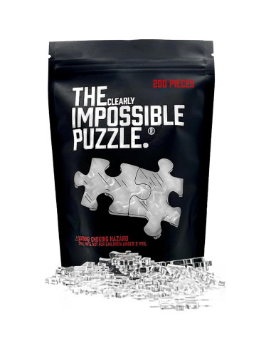 Rompecabezas Claramente Imposible 200 Piezas - Difícil y Divertido