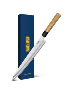 Cuchillo de Sushi HOSHANHO 25.4 cm Acero Alto Carbono Mango Olivo