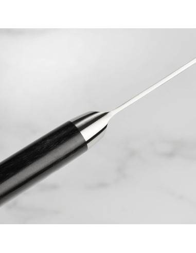 Cuchillo de Chef Yaxell Ran Plus 20.32 cm Damasco VG10 Japonés