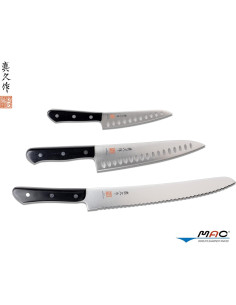 Juego de cuchillos MAC CHEF-32 de 3 piezas - Acero inoxidable 2