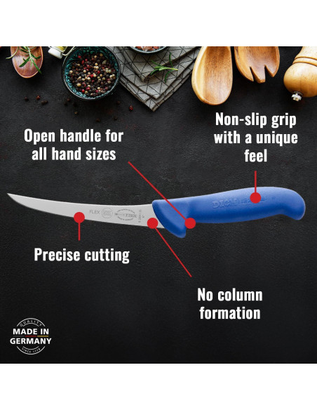 Cuchillo de Deshuese F. DICK ErgoGrip 15 cm Acero Inoxidable