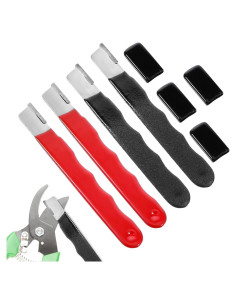 Paquete de 4 Afiladores de Cuchillos Hpmjz Portátiles 12 cm