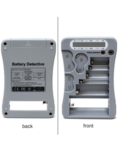 Probador de Baterías LCD 12-en-1 Battery Detective