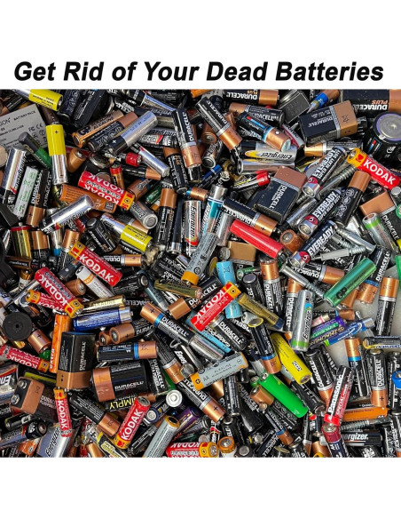 Probador de Baterías LCD 12-en-1 Battery Detective