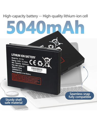 Batería de iones de litio W-10a para Netgear MR1100 5040mAh