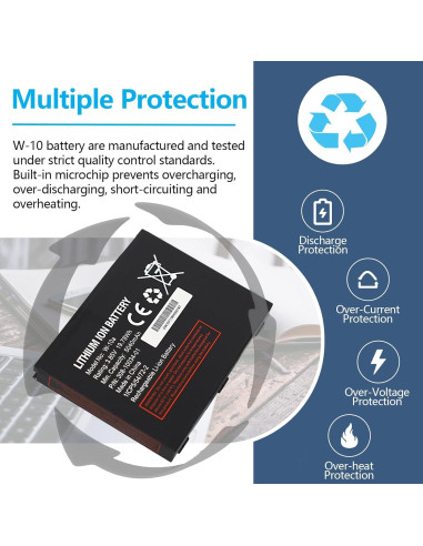 Batería de iones de litio W-10a para Netgear MR1100 5040mAh