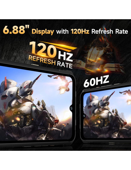 CUBOT KingKong Power 5 - Teléfono Resistente 6.88" 16GB/128GB