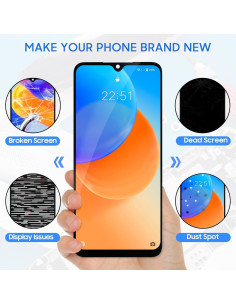 Pantalla OLED Reemplazo Google Pixel 8 5G GKWS6 130g 2