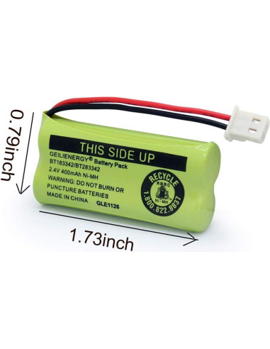 Batería GEILIENERGY BT183342 Compatible para Teléfonos Inalámbricos