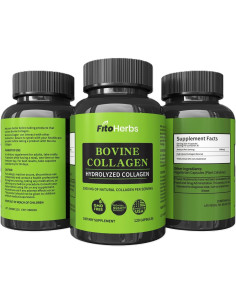 Cápsulas de Colágeno Hidrolizado FitoHerbs - 120 Unidades 2