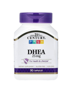 Cápsulas de DHEA 25 mg 21st Century - 90 unidades