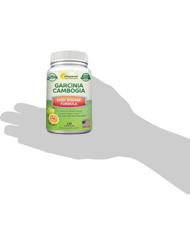 Extracto de Garcinia Cambogia 100% Puro aSquared - 120 Cápsulas