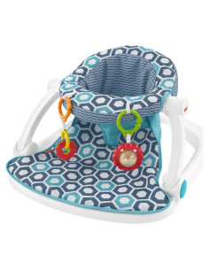 Silla Portátil para Bebés Fisher-Price Sit-Me-Up Azul